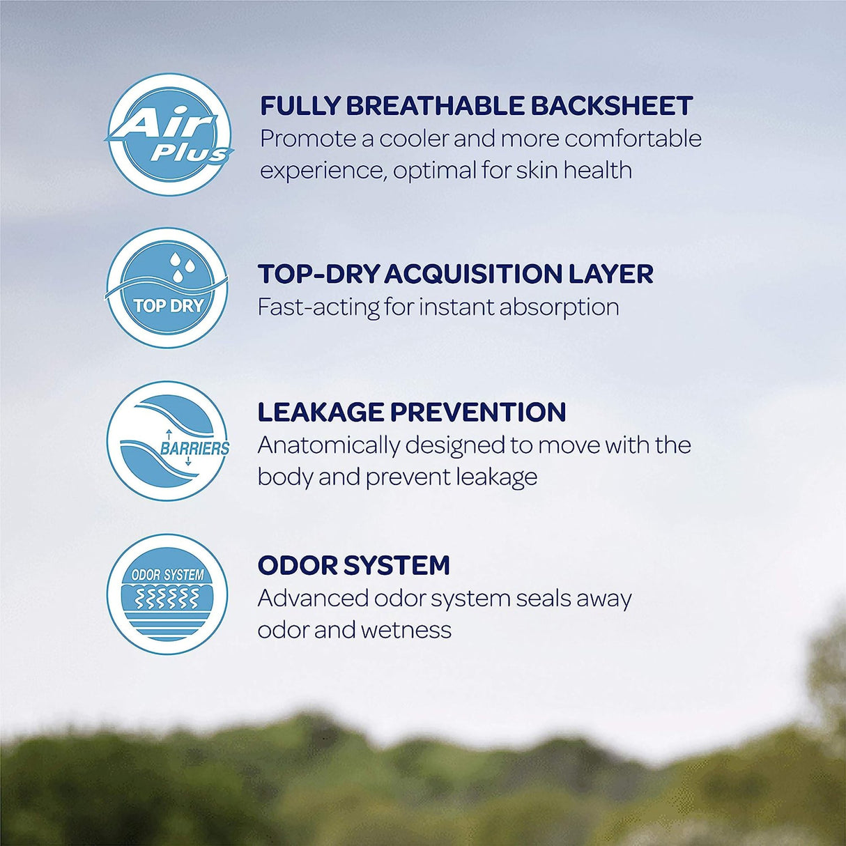 Bladder Control Pad Abena™ Light Extra 13 Inch Length Light Absorbency Fluff / Polymer Core One Size Fits Most - BeHope