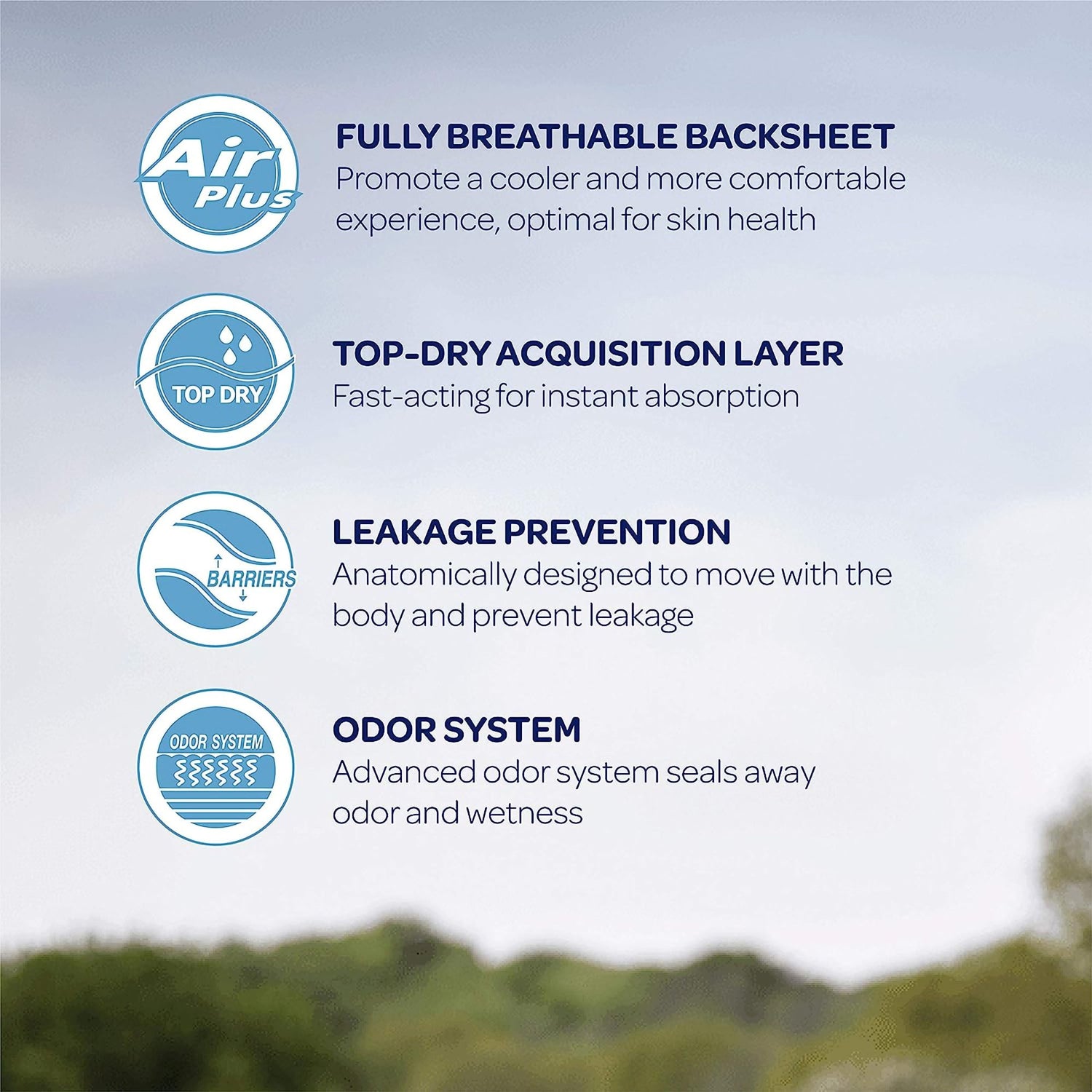 Bladder Control Pad Abena™ Light Extra 13 Inch Length Light Absorbency Fluff / Polymer Core One Size Fits Most - BeHope