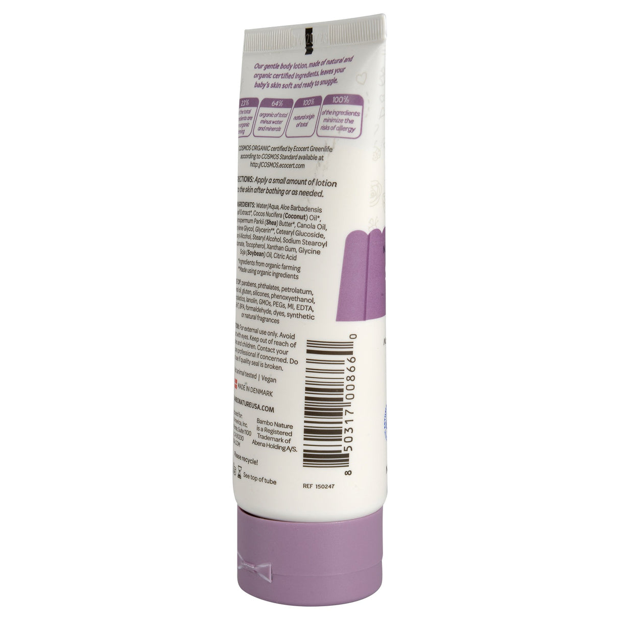 Baby Lotion Bambo® Nature Snuggle Time 3.4 oz. Tube Unscented Lotion - BeHope