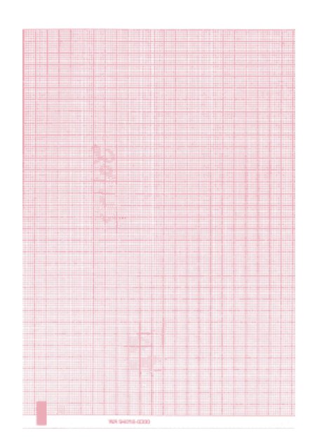 Recording Chart Paper Welch Allyn® Z-Fold Red Grid - BeHope