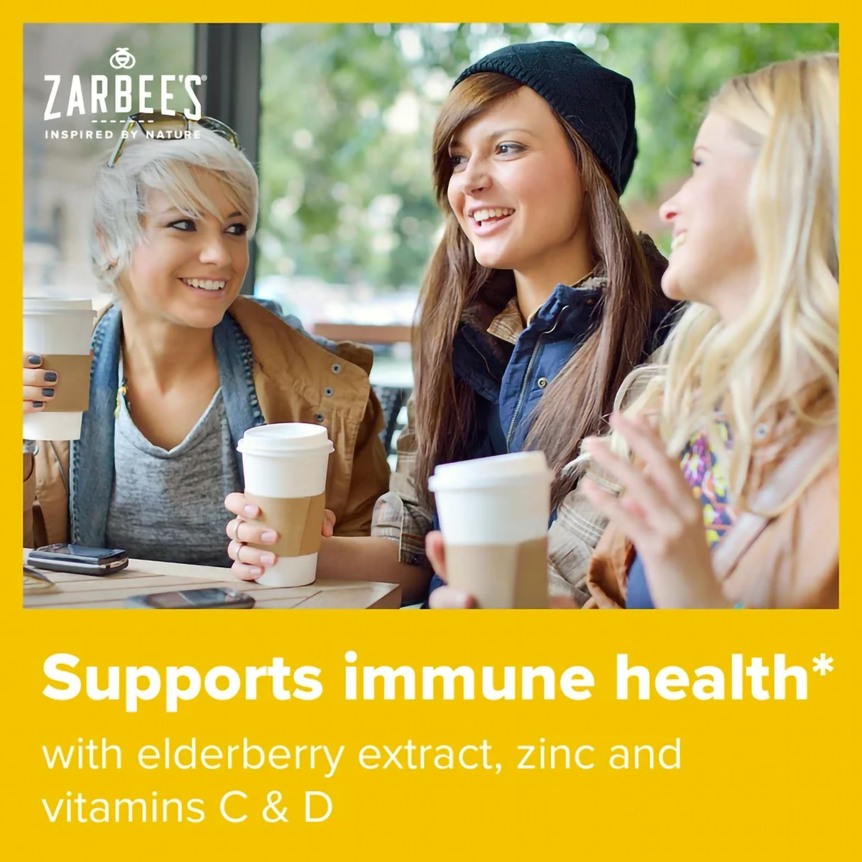 Cold and Cough Relief Zarbee's® Cough + Immune 11 g Strength Syrup 8 oz. - BeHope