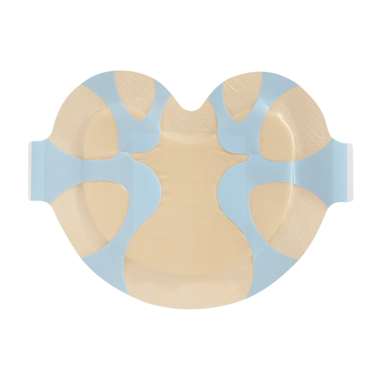 Foam Dressing 3M™ Tegaderm™ 7-1/4 X 8-3/4 Inch With Border Film Backing Silicone Adhesive Large Sacral Sterile - BeHope