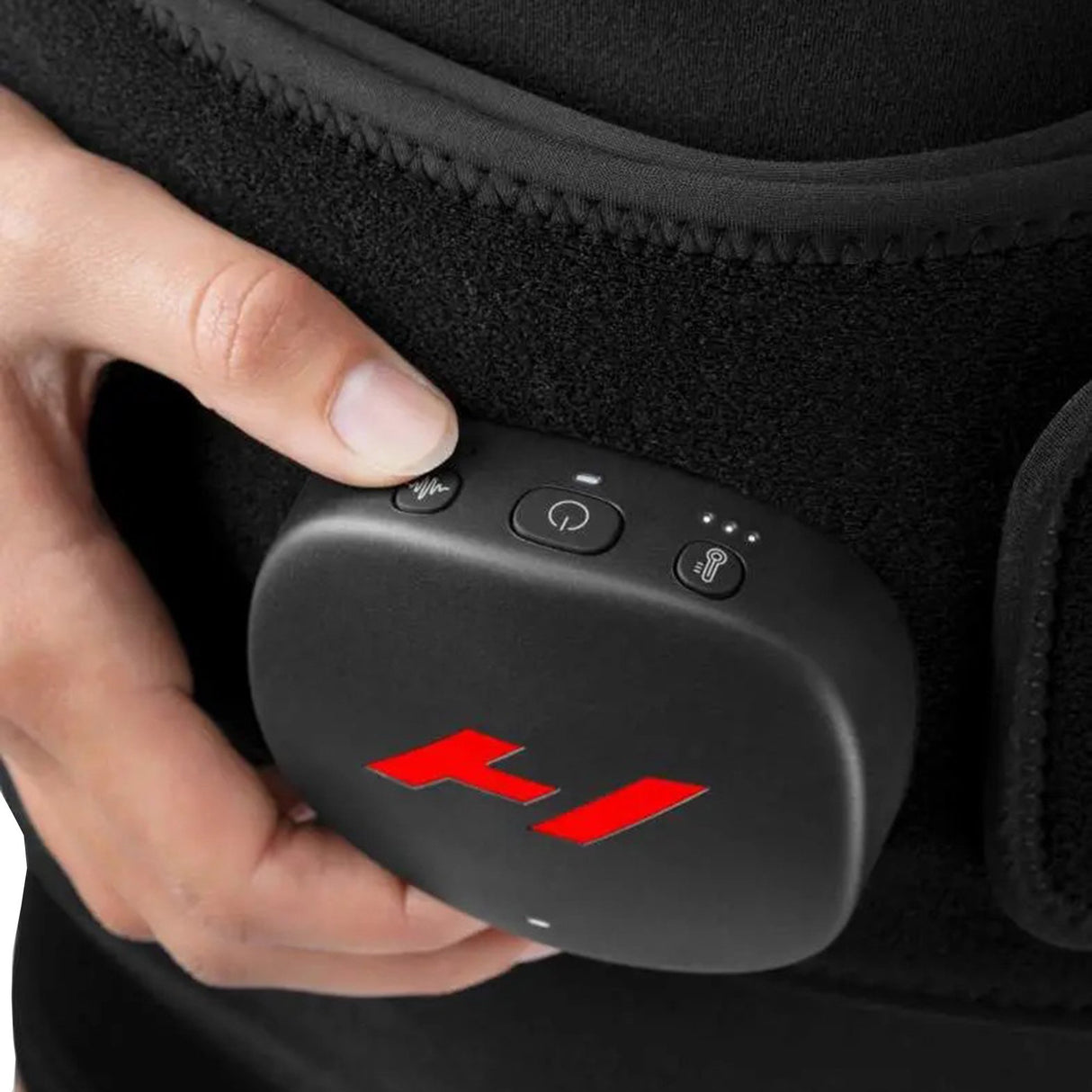 Heat and Massage Therapy Wrap Hyperice Venom 2 Back One Size Fits Most Neoprene / Silicone Reusable - BeHope