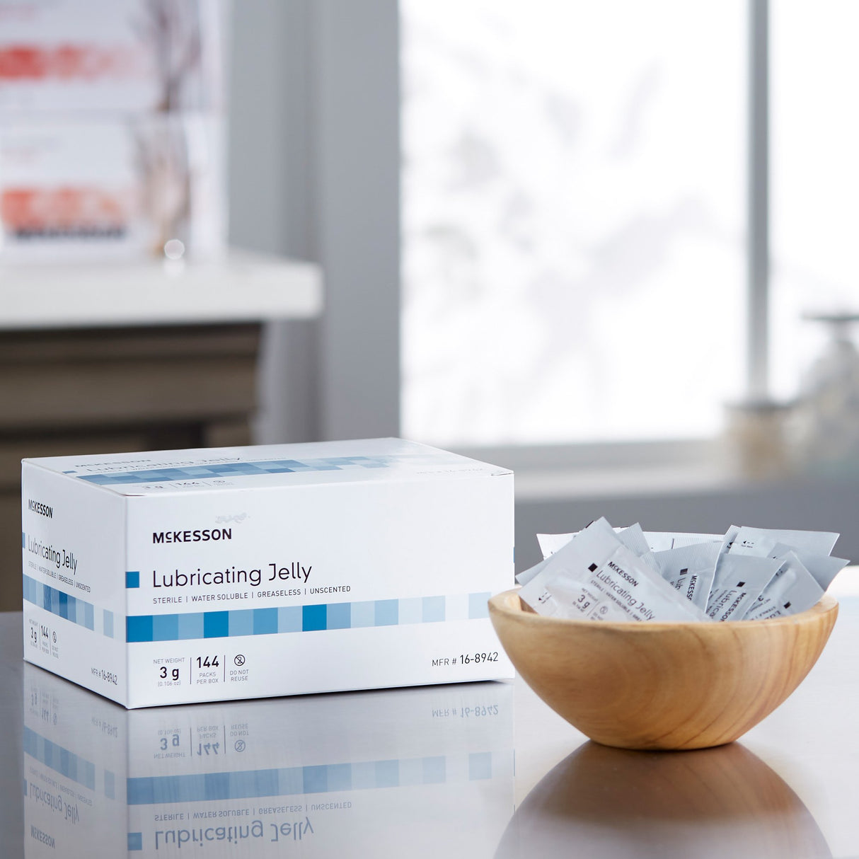 Lubricating Jelly McKesson 3 Gram Individual Packet Sterile - BeHope