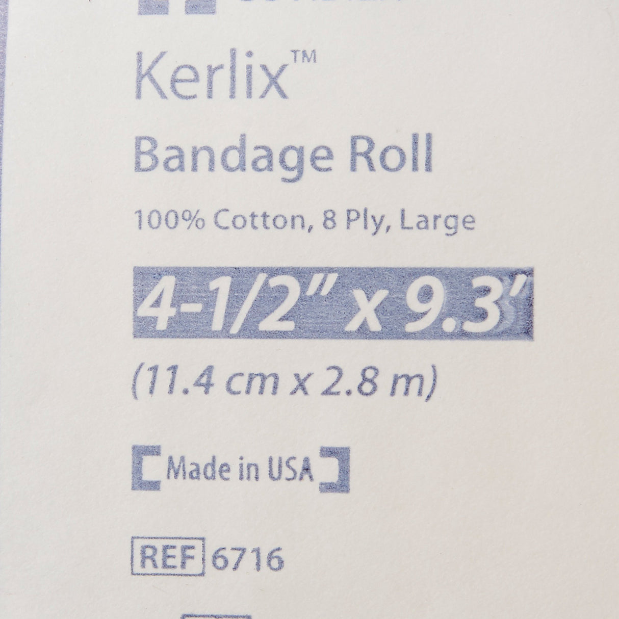 Fluff Bandage Roll Kerlix™ 4-1/2 Inch X 3-1/10 Yard 8-Ply Sterile 1 per Pouch - BeHope