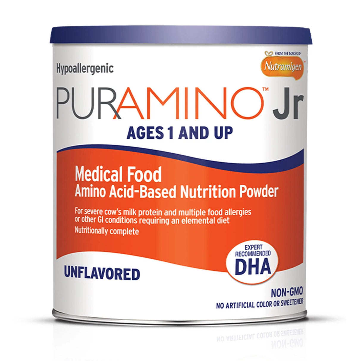 Pediatric Oral Supplement PurAmino™ Jr Unflavored 14.1 oz. Can Powder Amino Acid Cow's Milk Allergy - BeHope