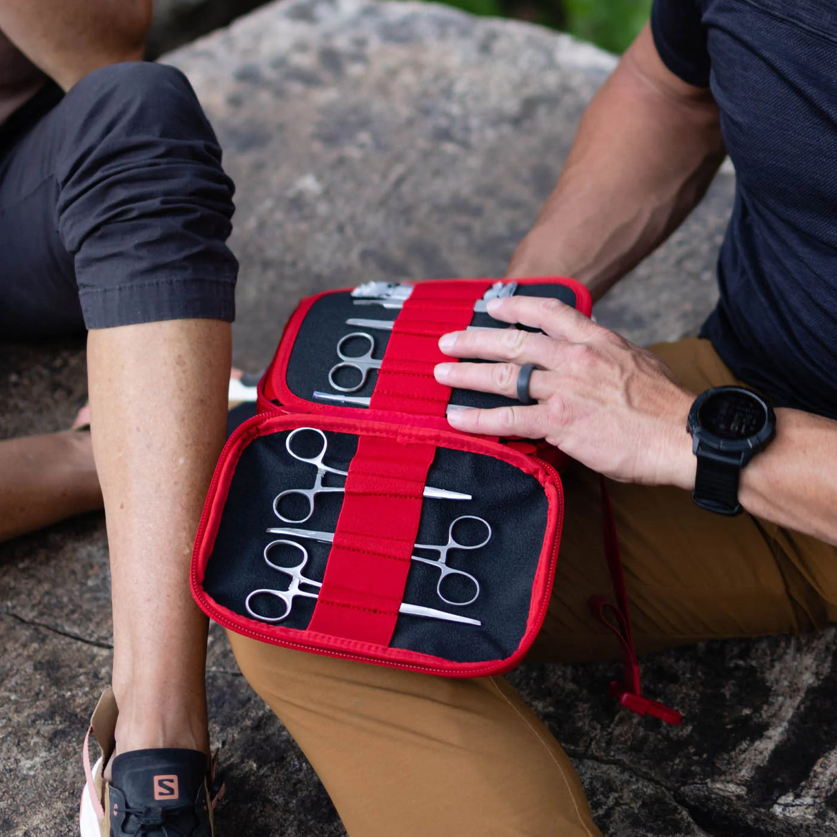 First Aid Kit My Medic Wound Closure Kit Red Soft Bag - BeHope