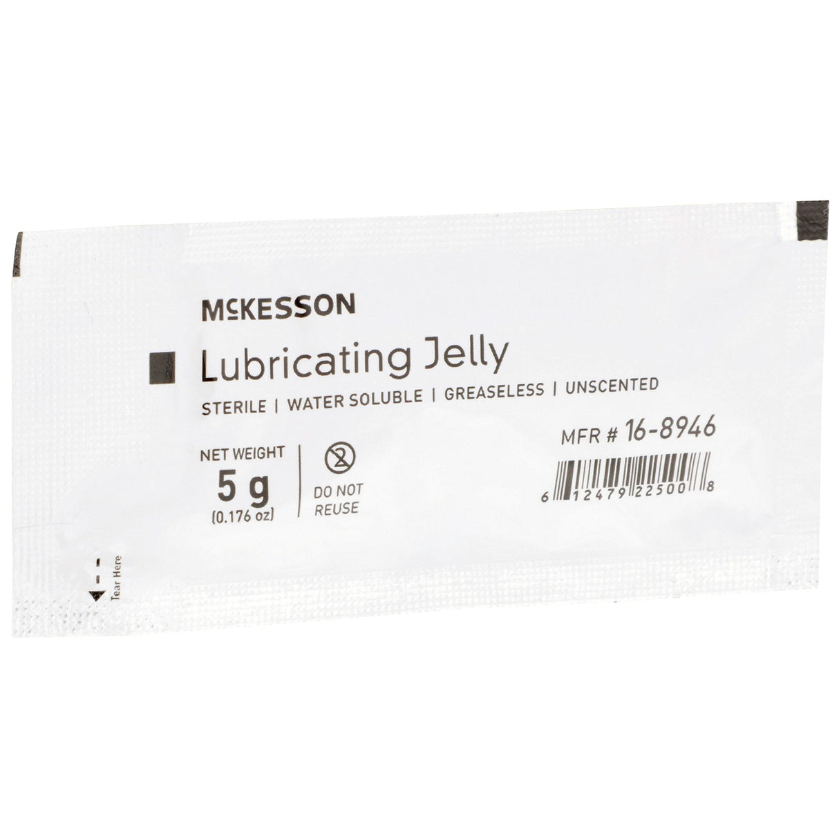 Lubricating Jelly McKesson 5 Gram Individual Packet Sterile - BeHope