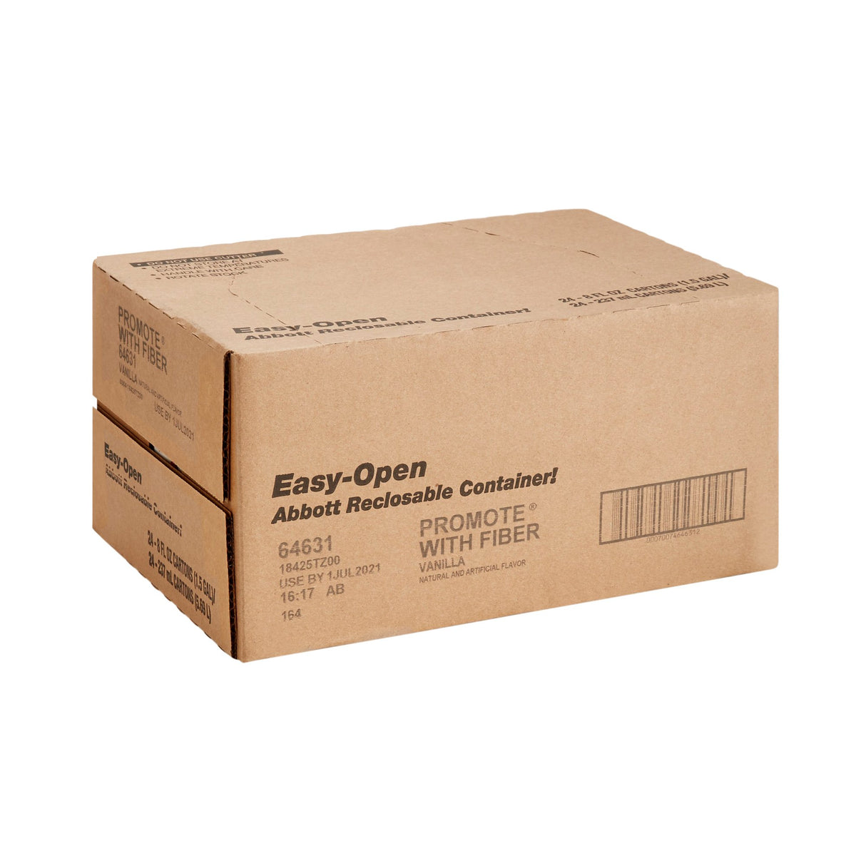 Oral Supplement Promote™ with Fiber Vanilla Flavor Liquid 8 oz. Carton - BeHope