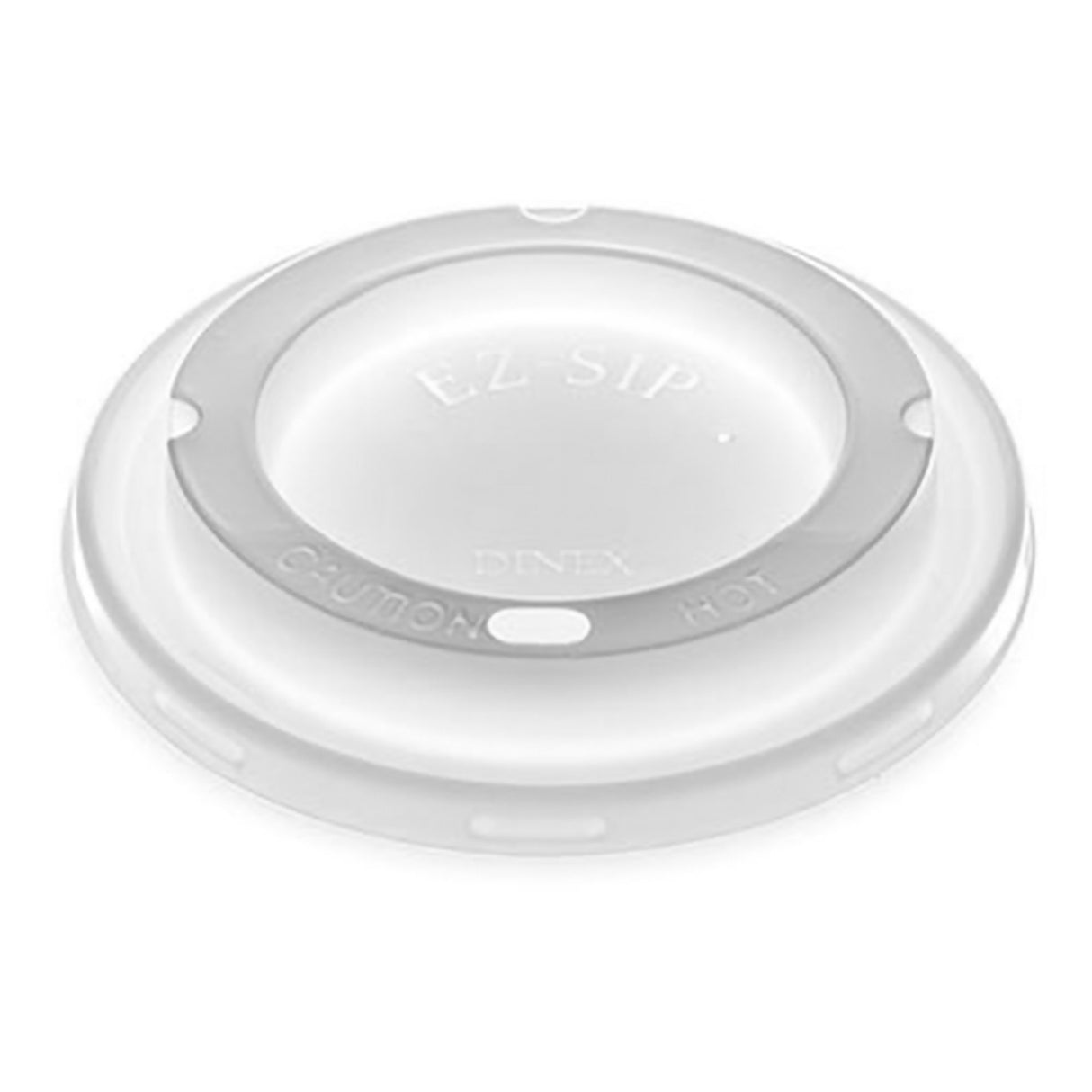 Drinking Mug Lid Dinex® White Disposable - BeHope