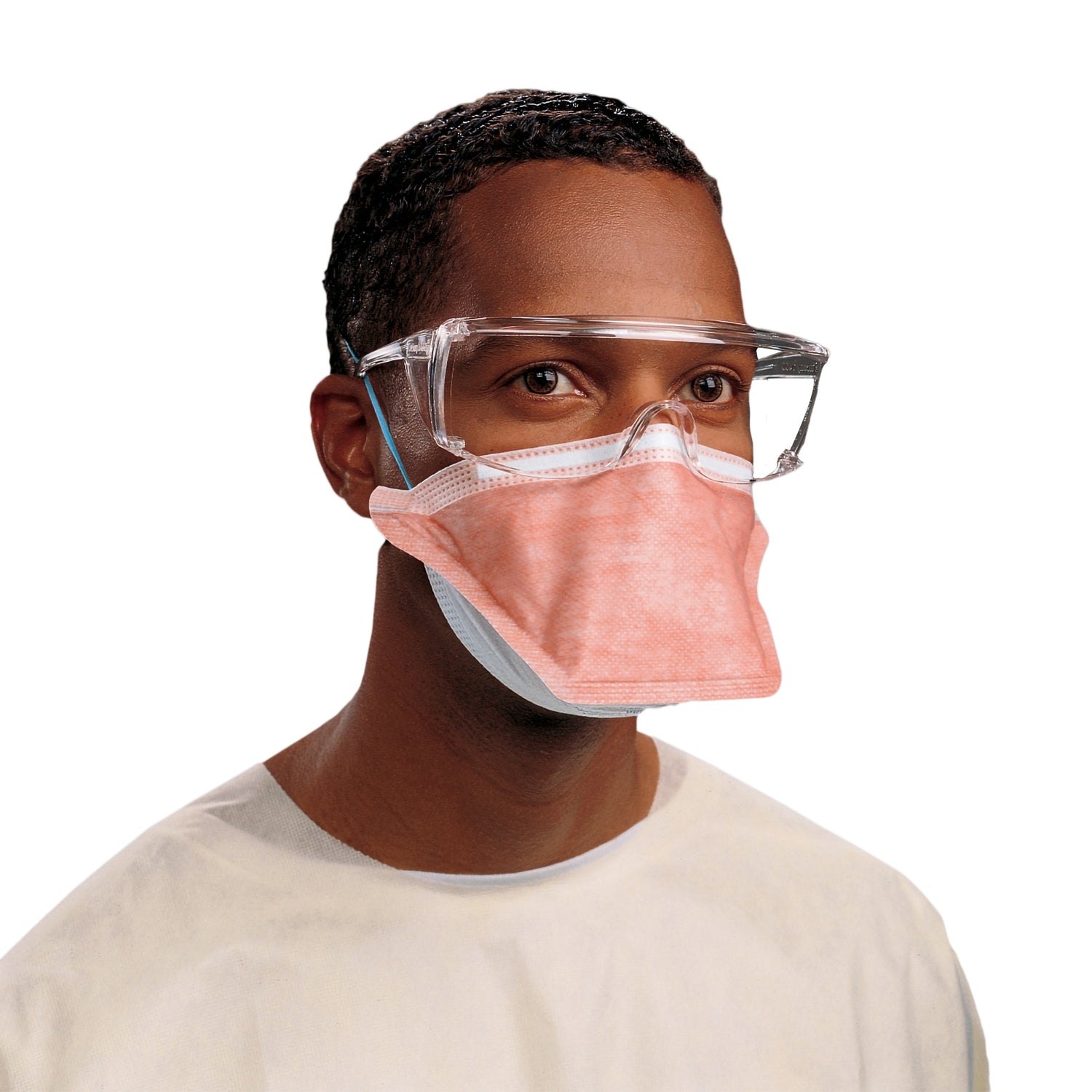 Particulate Respirator / Surgical Mask FluidShield Medical N95 Not Rated Elastic Strap One Size Fits Most - BeHope