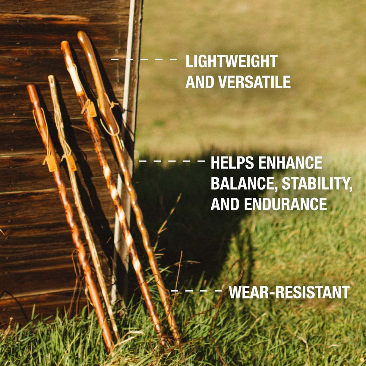 Walking Stick Brazos™ Twisted Wood 48 Inch Height Aromatic Cedar - BeHope