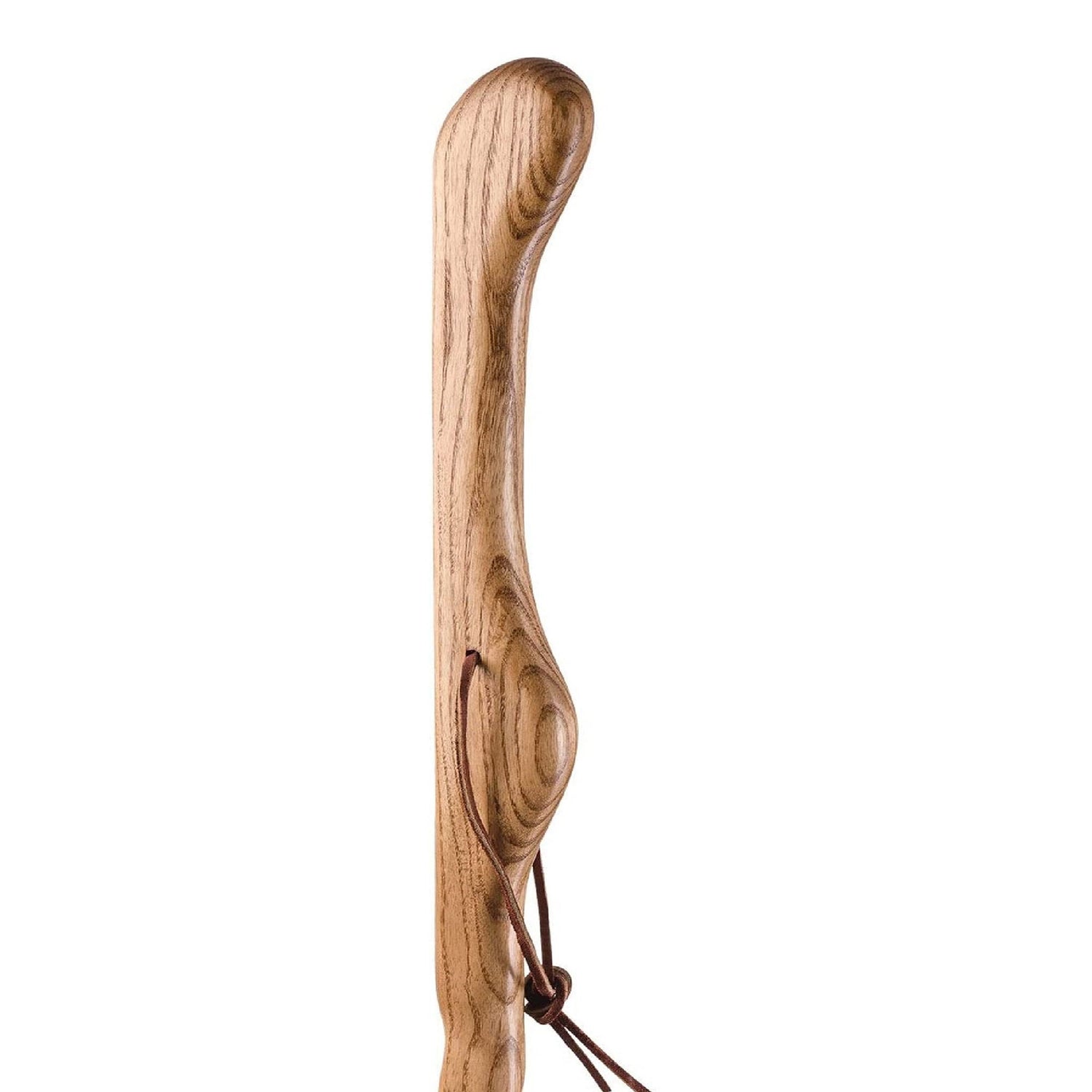 Walking Stick Brazos™ Twisted HitchHiker Wood 58 Inch Height Tan Oak - BeHope
