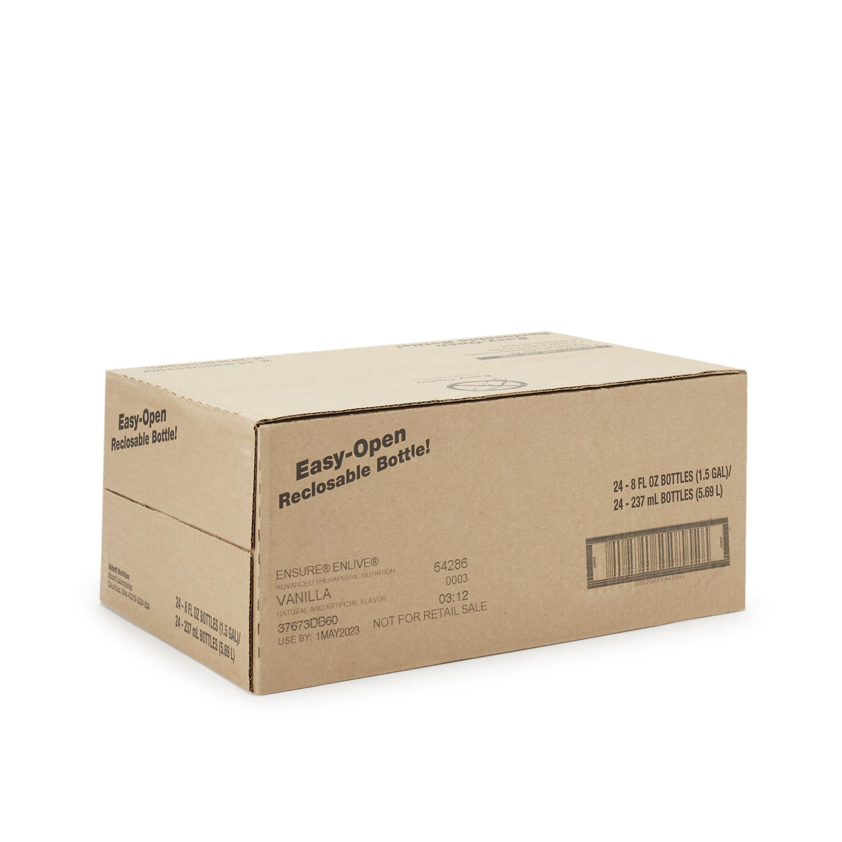 Oral Supplement Ensure® Enlive® Advanced Therapeutic Nutrition Shake Vanilla Flavor Liquid 8 oz. Bottle - BeHope