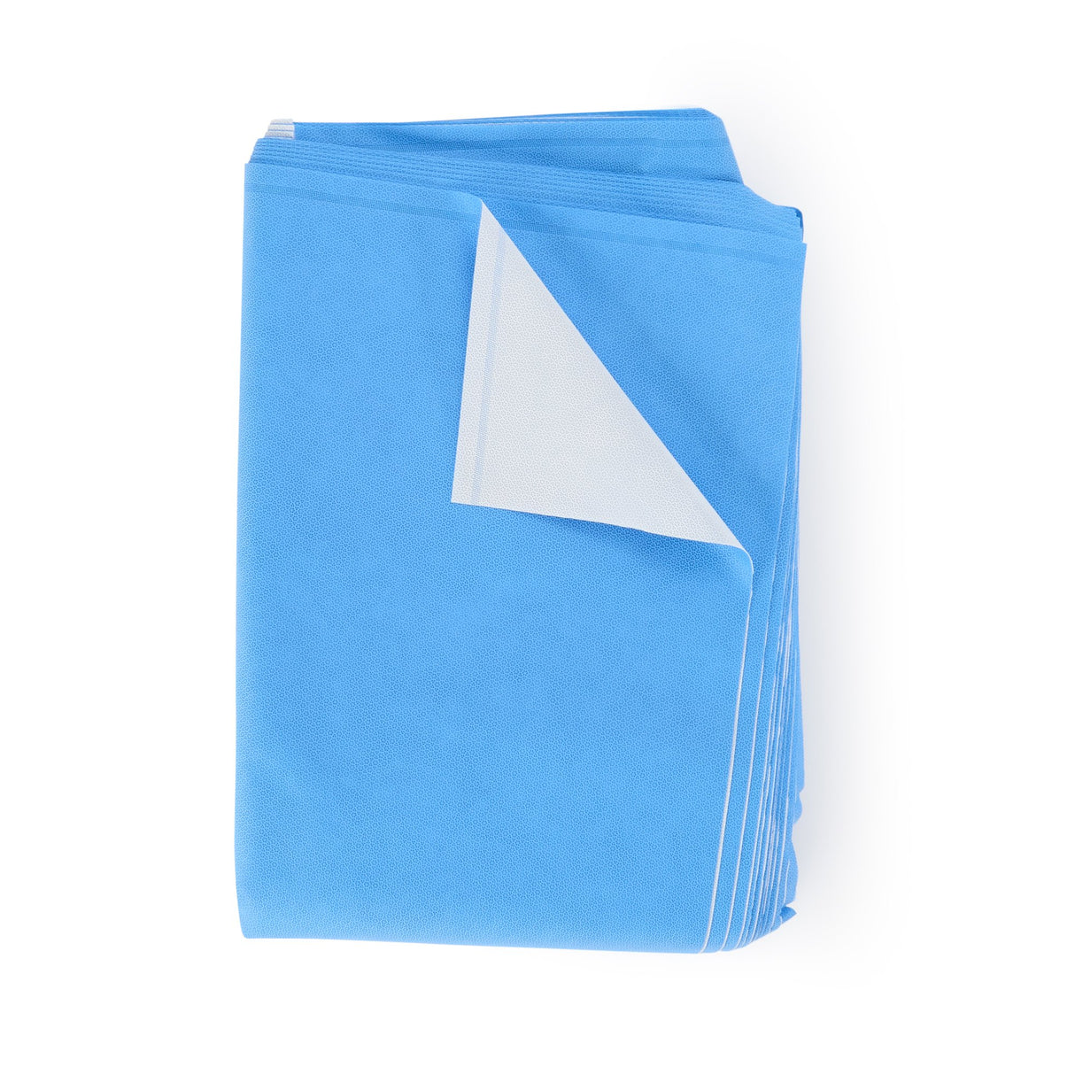 QUICK CHECK* H600 Sterilization Wrap White / Blue 48 X 48 Inch Dual Layer SMS Polypropylene Steam / EO Gas / Hydrogen Peroxide - BeHope