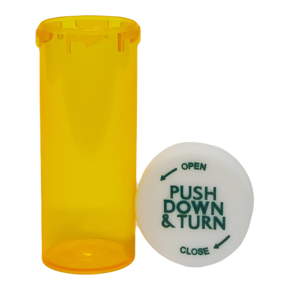 Prescription Vial 8 DRAM Amber - BeHope