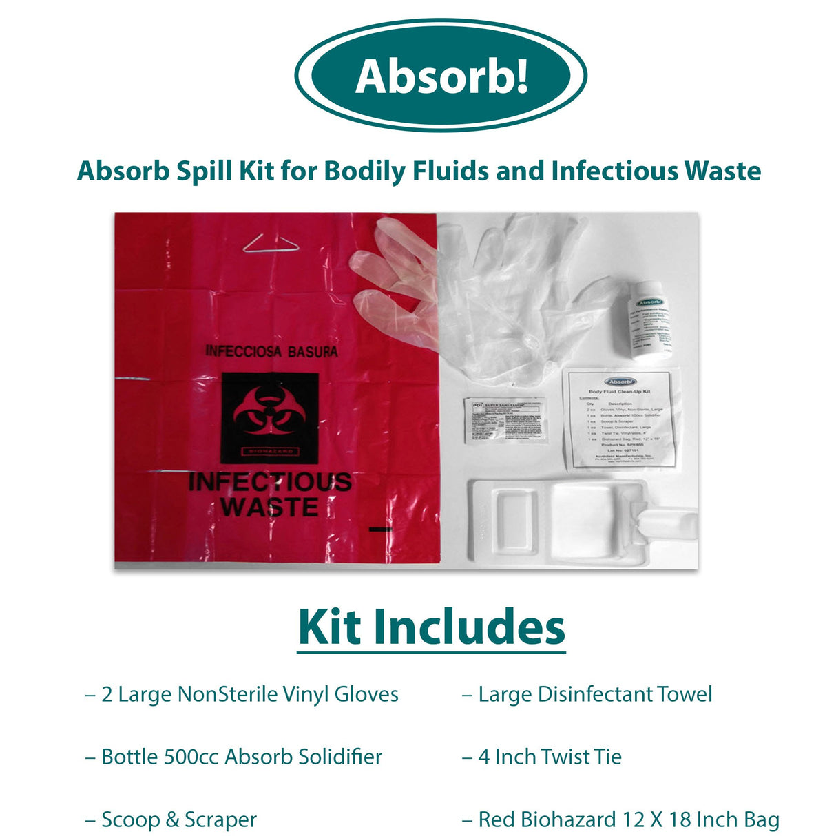 Spill Kit Absorb! - BeHope