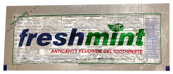 Toothpaste Freshmint® Mint Flavor 28 oz. Individual Packet - BeHope