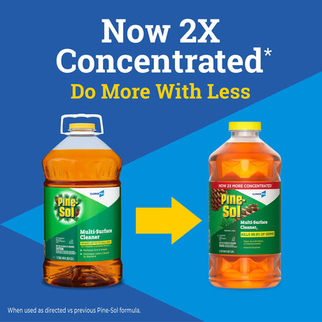 Surface Disinfectant Cleaner Pine-Sol® Broad Spectrum Manual Pour Liquid 80 oz. Bottle Pine Scent NonSterile - BeHope