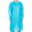 Protective Procedure Gown Cardinal Health™ One Size Fits Most Blue NonSterile Not Rated Disposable - BeHope
