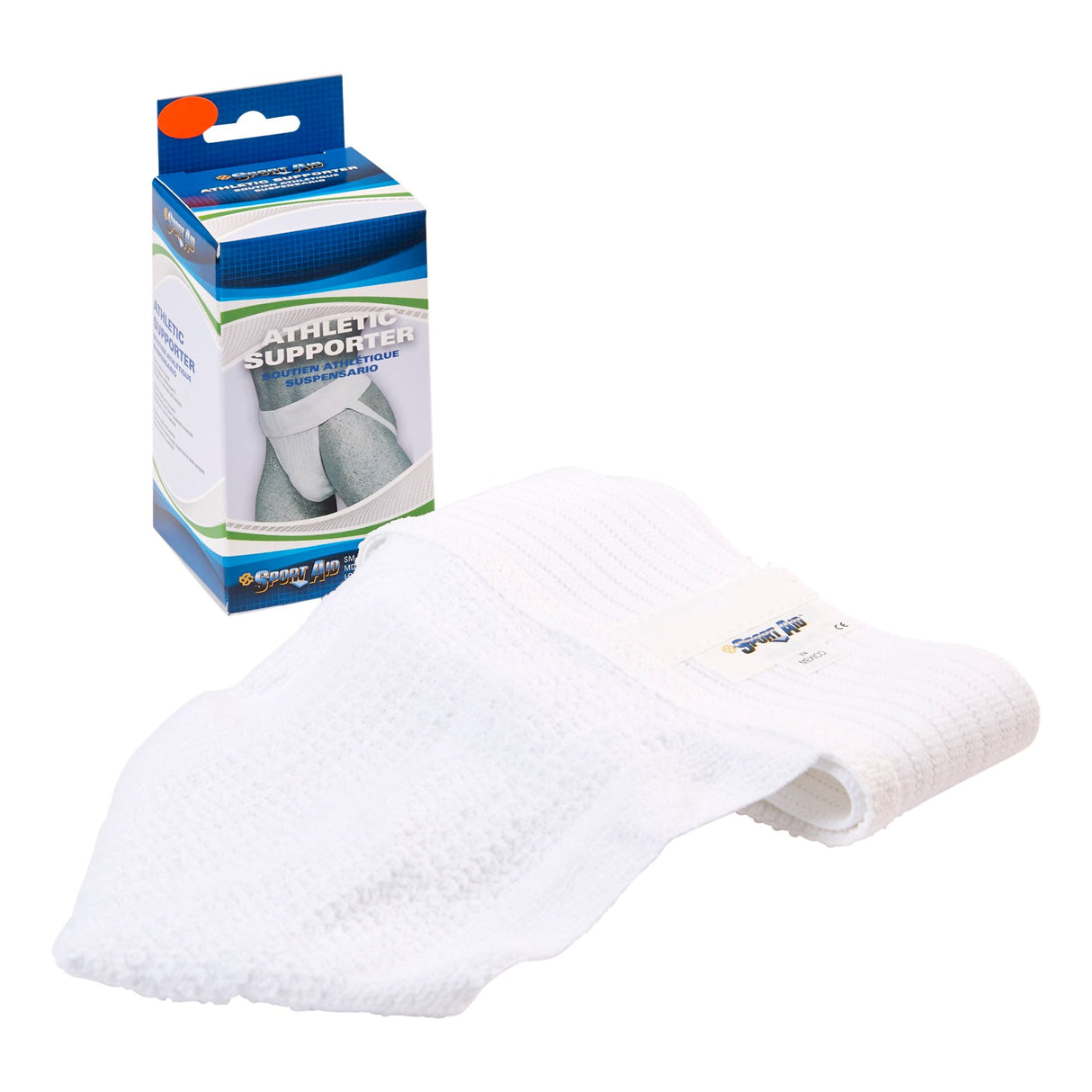 Athletic Supporter Sport-Aid™ Large White - BeHope