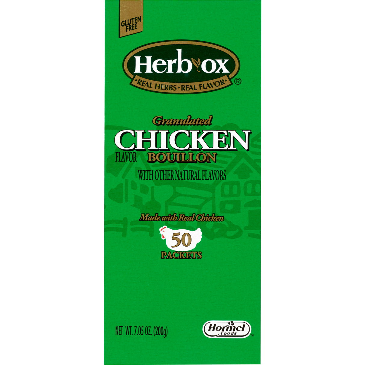 Instant Broth Herb-Ox® Chicken Flavor Liquid 7.5 oz. Individual Packet - BeHope