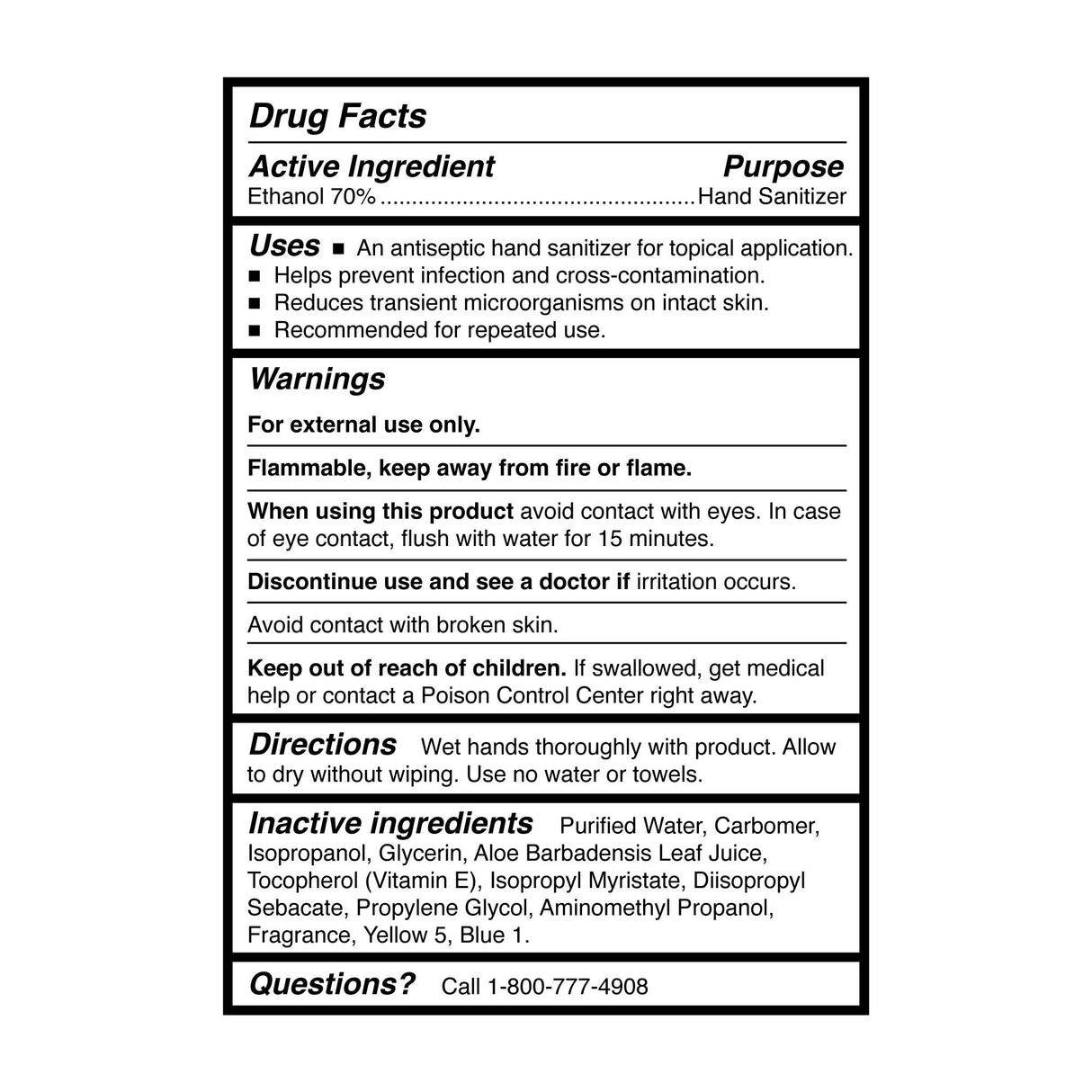 Hand Sanitizer with Aloe McKesson Premium 8 oz. Ethyl Alcohol Gel Pump Bottle - BeHope