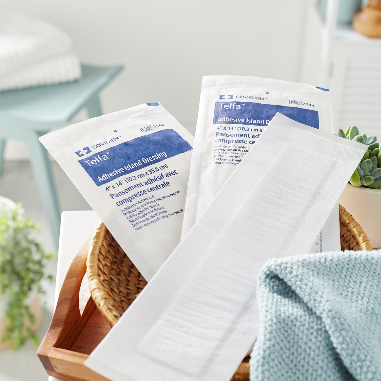 Island Dressing Telfa™ 4 X 14 Inch Rectangle Sterile - BeHope