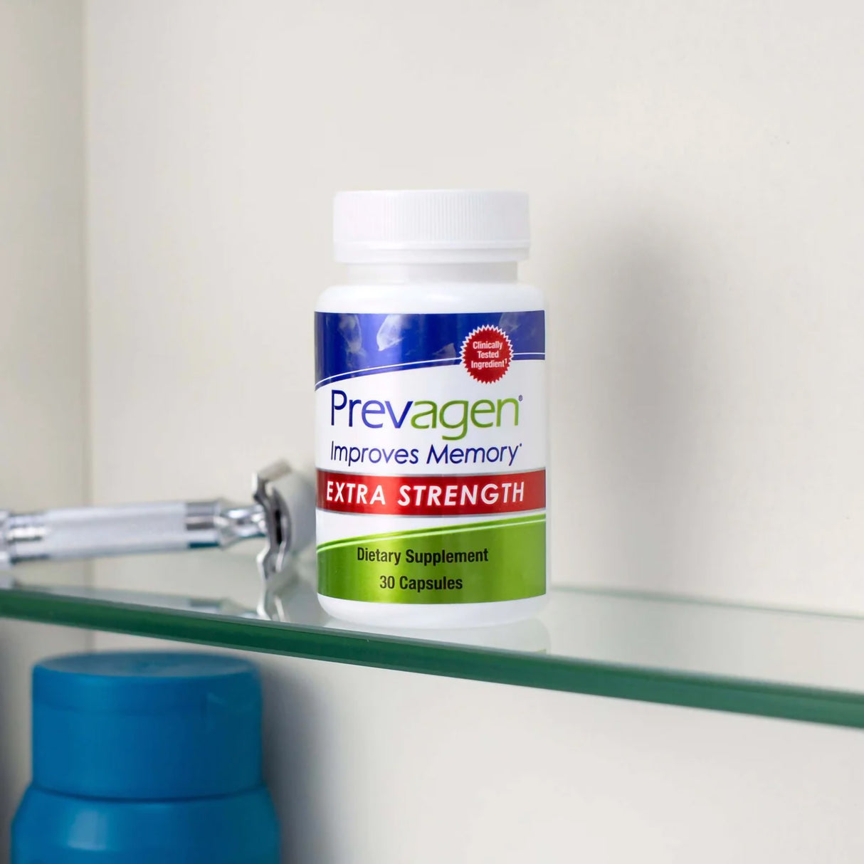 Brain Health Supplement Prevagen® Extra Strength Vitamin D / Apoaequorin 50 mcg - 20 mg Strength Capsule 30 per Bottle - BeHope