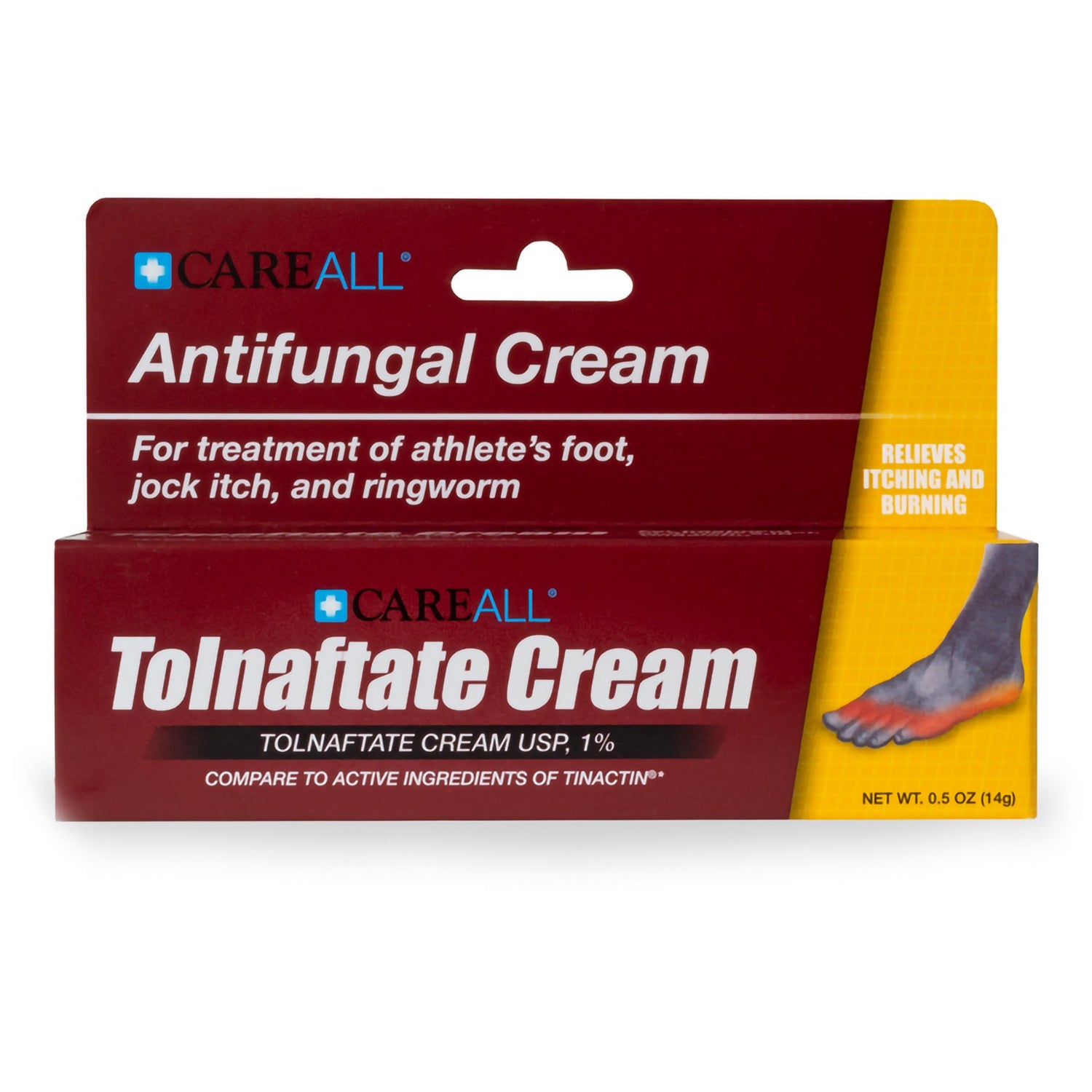Antifungal CareALL® 1% Strength Cream 0.5 oz. Tube - BeHope