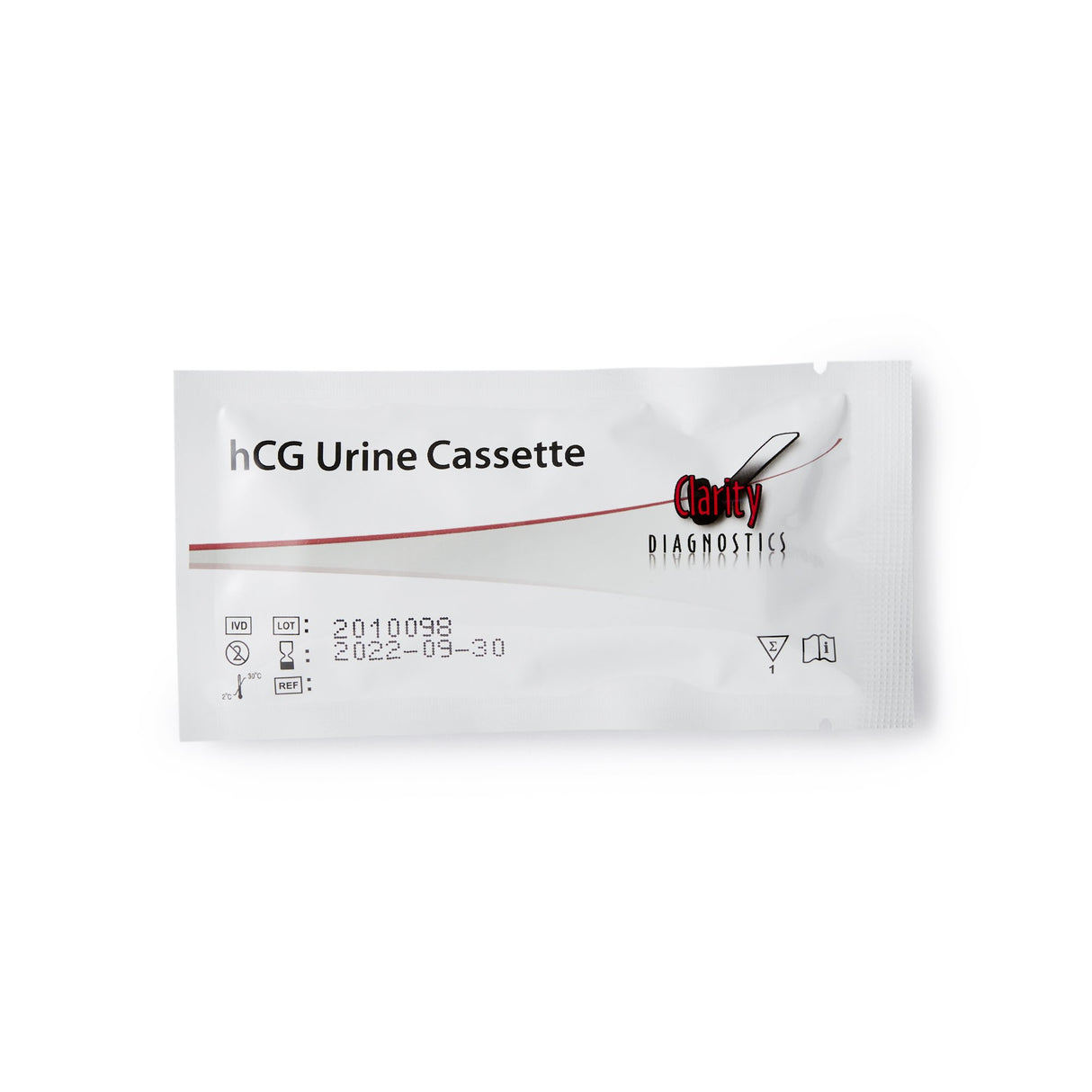 Reproductive Health Test Kit Clarity® hCG Pregnancy Test 25 Tests CLIA Waived - BeHope