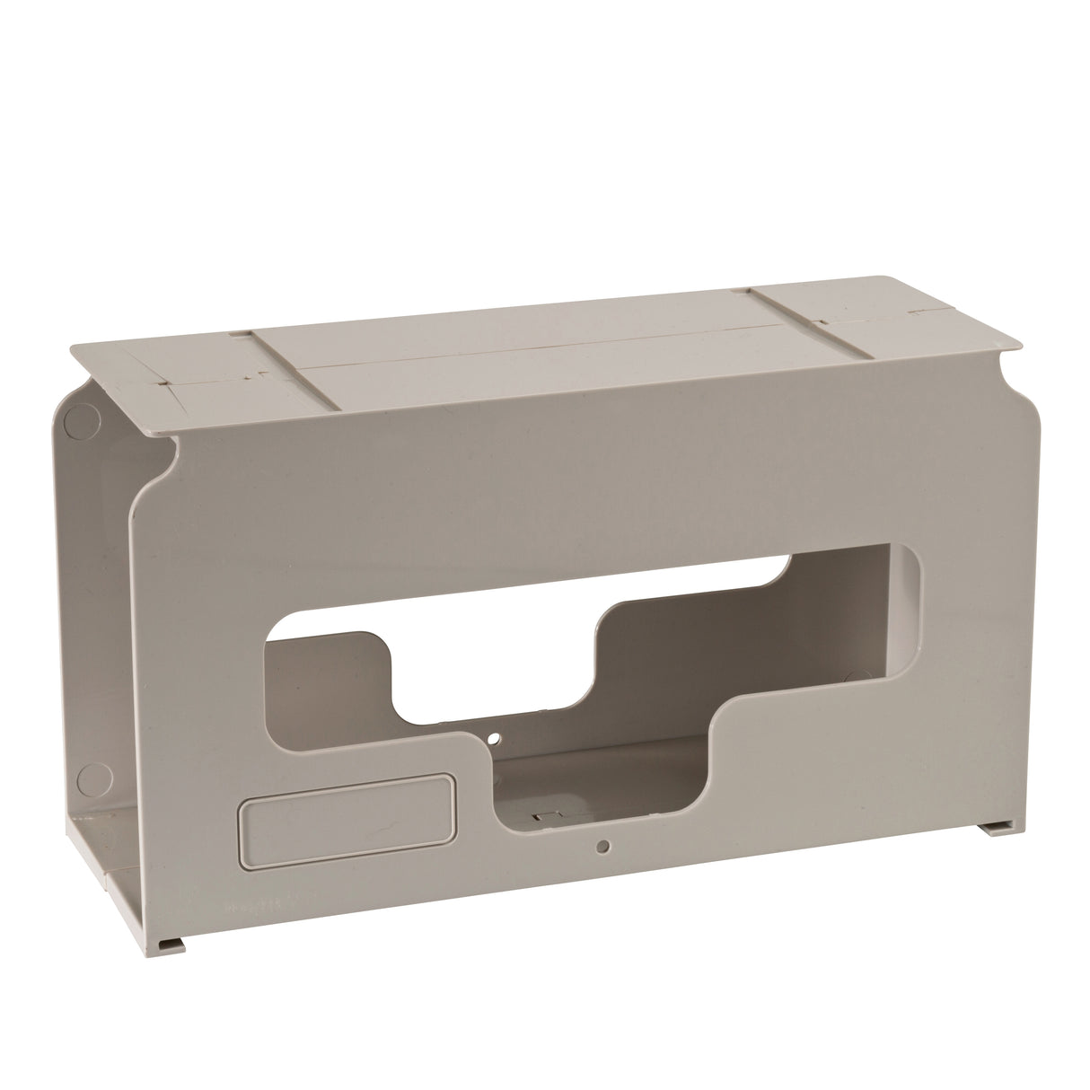 Glove Box Holder SharpSafety™In-Room™ Horizontal or Vertical Mounted 2-Box Capacity Beige 4-1/2 X 8 X 12-1/2 Inch Plastic - BeHope