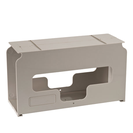 Glove Box Holder SharpSafety™In-Room™ Horizontal or Vertical Mounted 2-Box Capacity Beige 4-1/2 X 8 X 12-1/2 Inch Plastic - BeHope