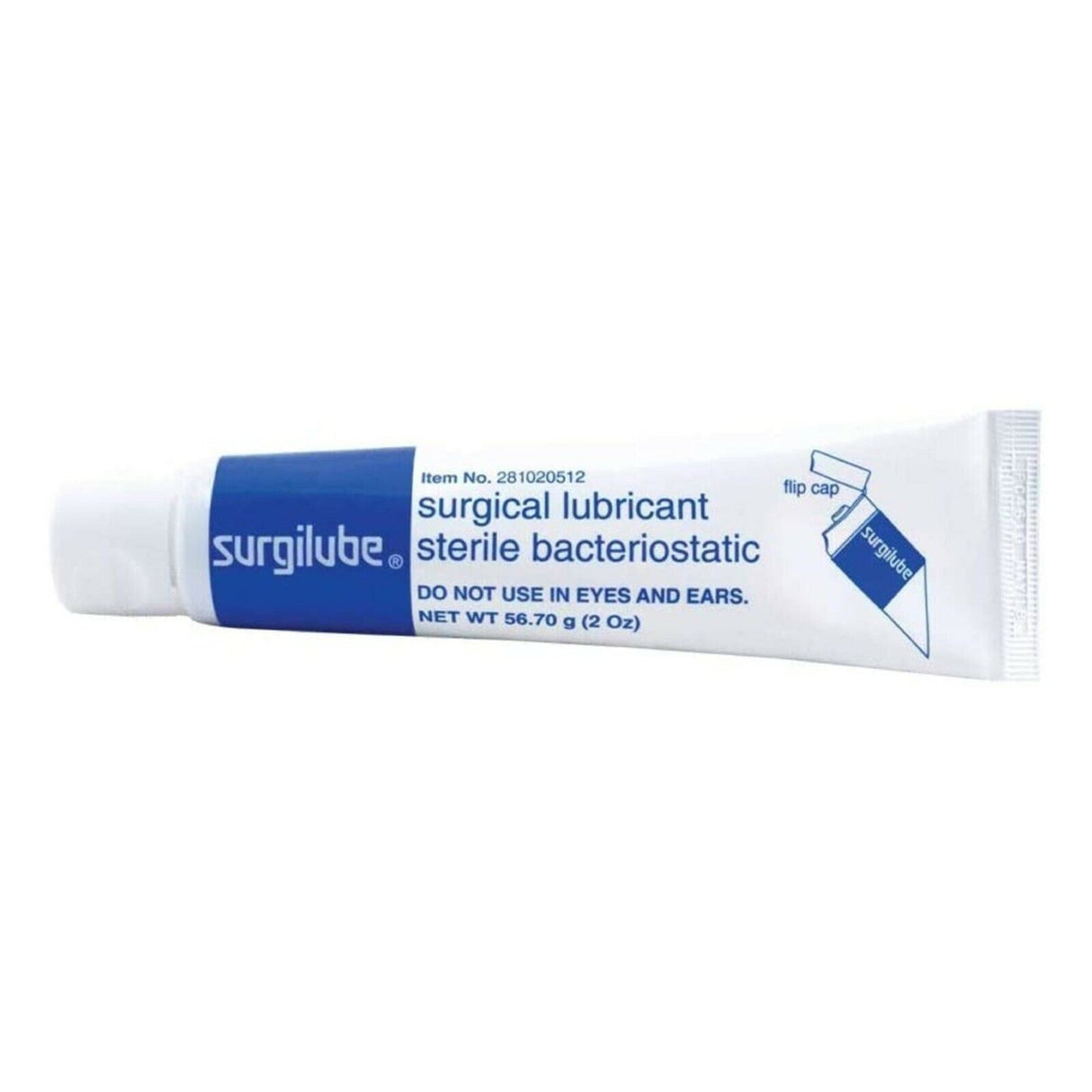 Lubricating Jelly - Carbomer free Surgilube® 2 oz. Tube Sterile - BeHope