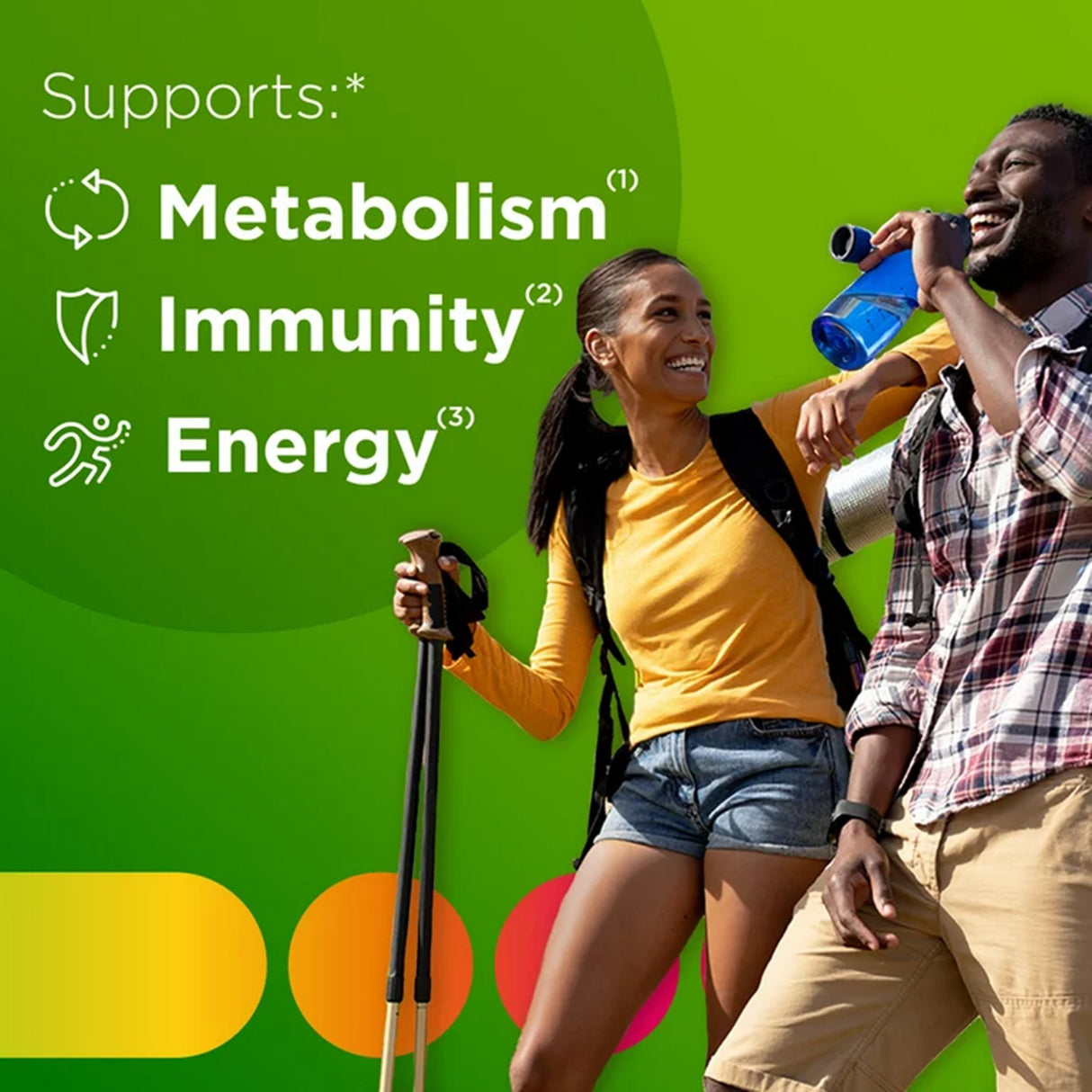 Multivitamin Supplement Centrum® Gummy 110 per Bottle Fruit Flavor - BeHope