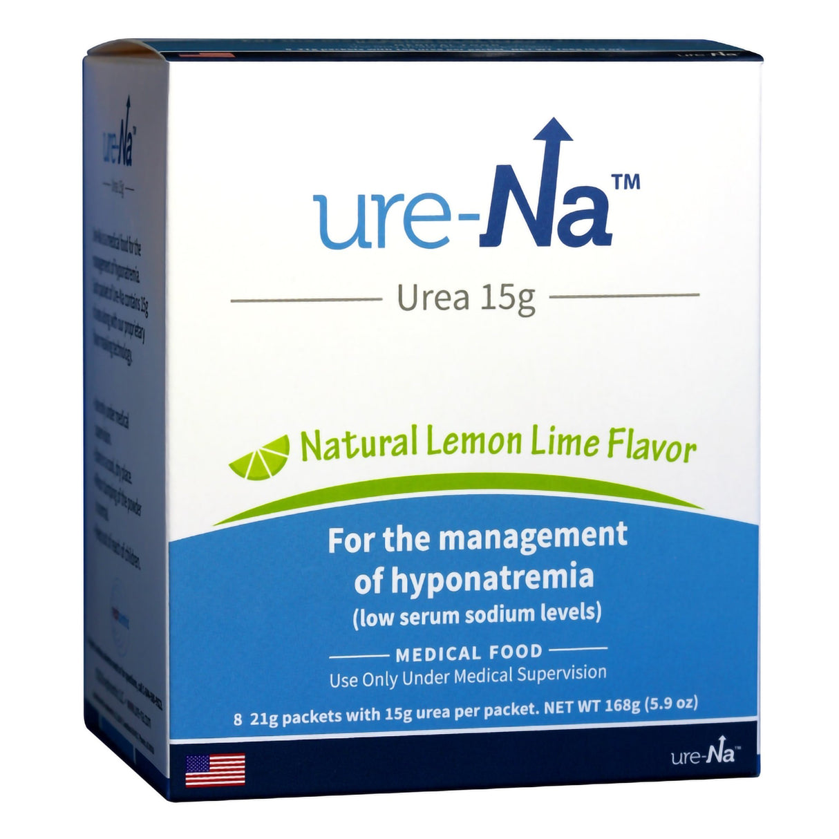 Oral Supplement Ure-Na™ Lemon-Lime Flavor Powder 15 Gram Pouch - BeHope