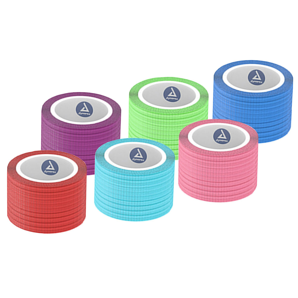 Cohesive Bandage Sensi-Wrap 1 Inch X 5 Yard Self-Adherent Closure Red / Green / Purple / Dark Blue / Pink / Light Blue NonSterile Standard Compression - BeHope