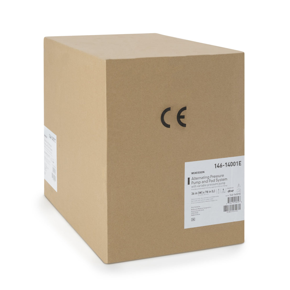 Variable Pressure Pump and Mattress Pad System McKesson Pressure Redistribution 78 L X 36 W Inch For Mattresses - BeHope