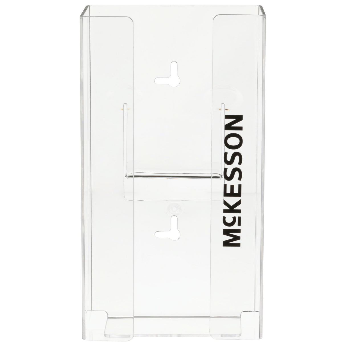 Glove Box Holder McKesson Horizontal or Vertical Mounted 1 Box Capacity Clear 4 X 5-1/2 X 10 Inch Plastic - BeHope