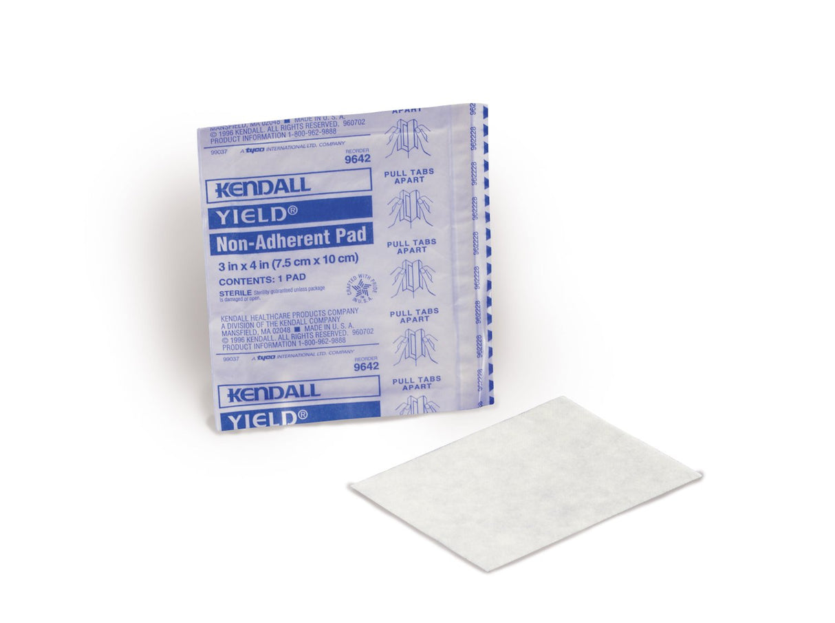 Non-Adherent Dressing Dermacea™ 3 X 4 Inch Sterile 1 per Pack - BeHope
