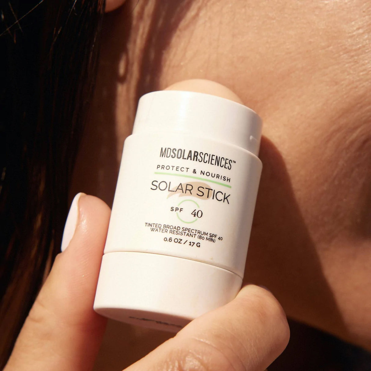 Sunscreen MDSolarSciences® Tinted Solar Stick™ SPF 40 Stick 0.6 oz. Tube - BeHope