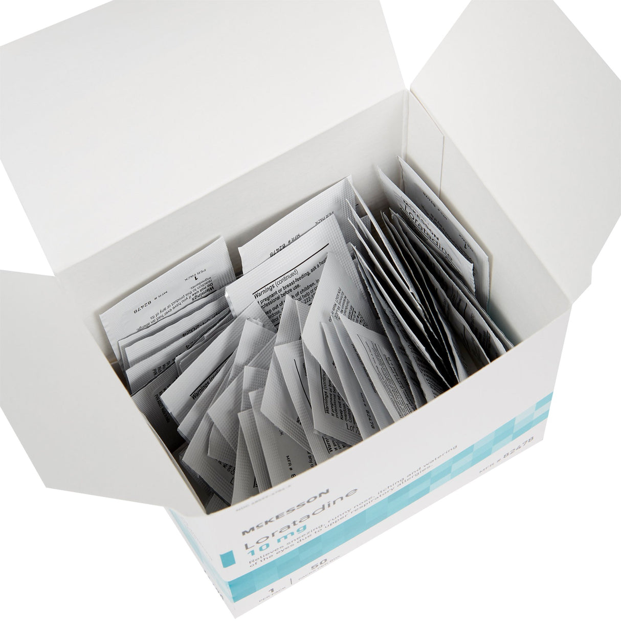 Allergy Relief McKesson 10 mg Strength Tablet 1 per Packet - BeHope