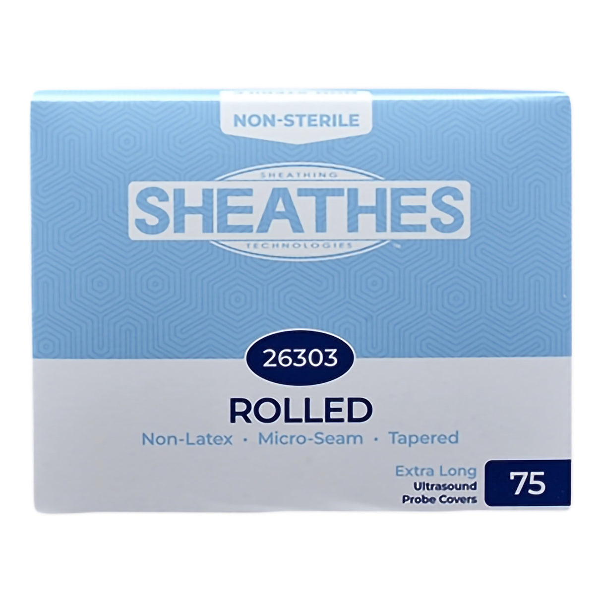 Ultrasound Probe Cover Sheathes 7/8 Inch tapered to 2-9/10 X 11-4/5 Inch Non Latex NonSterile Tapered - BeHope