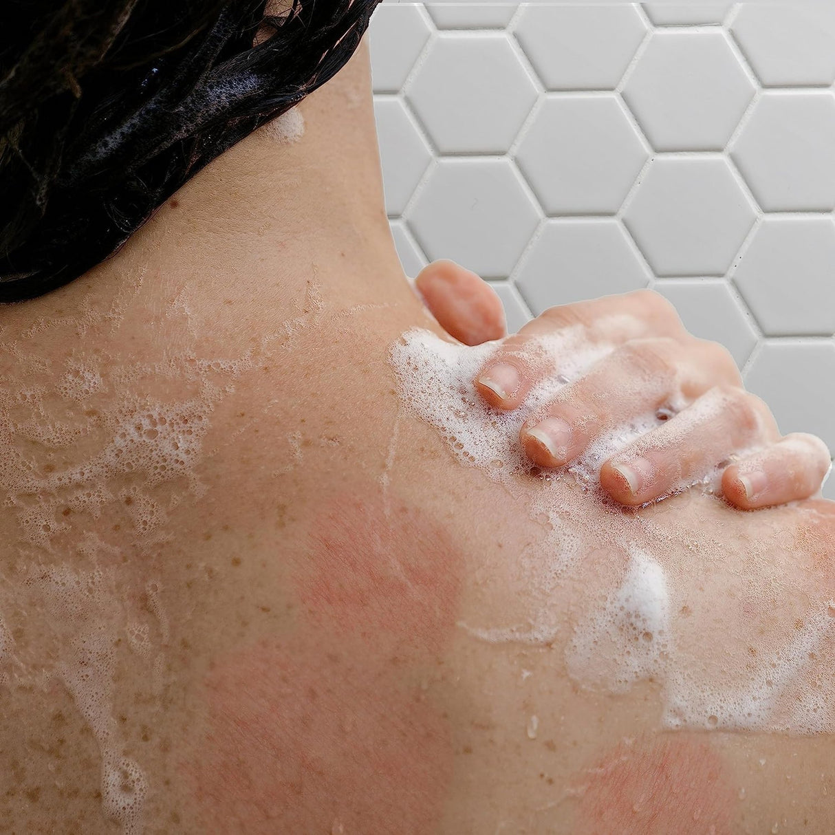 Body Wash Aveeno® Restorative Skin Therapy Liquid 18 oz. Pump Bottle Unscented - BeHope