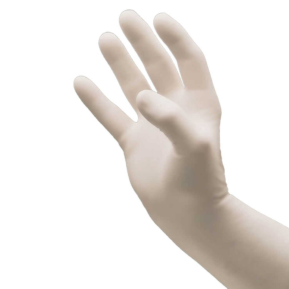 Exam Glove NitriDerm® COATS® Large NonSterile Nitrile Standard Cuff Length Fully Textured White Chemo Tested - BeHope