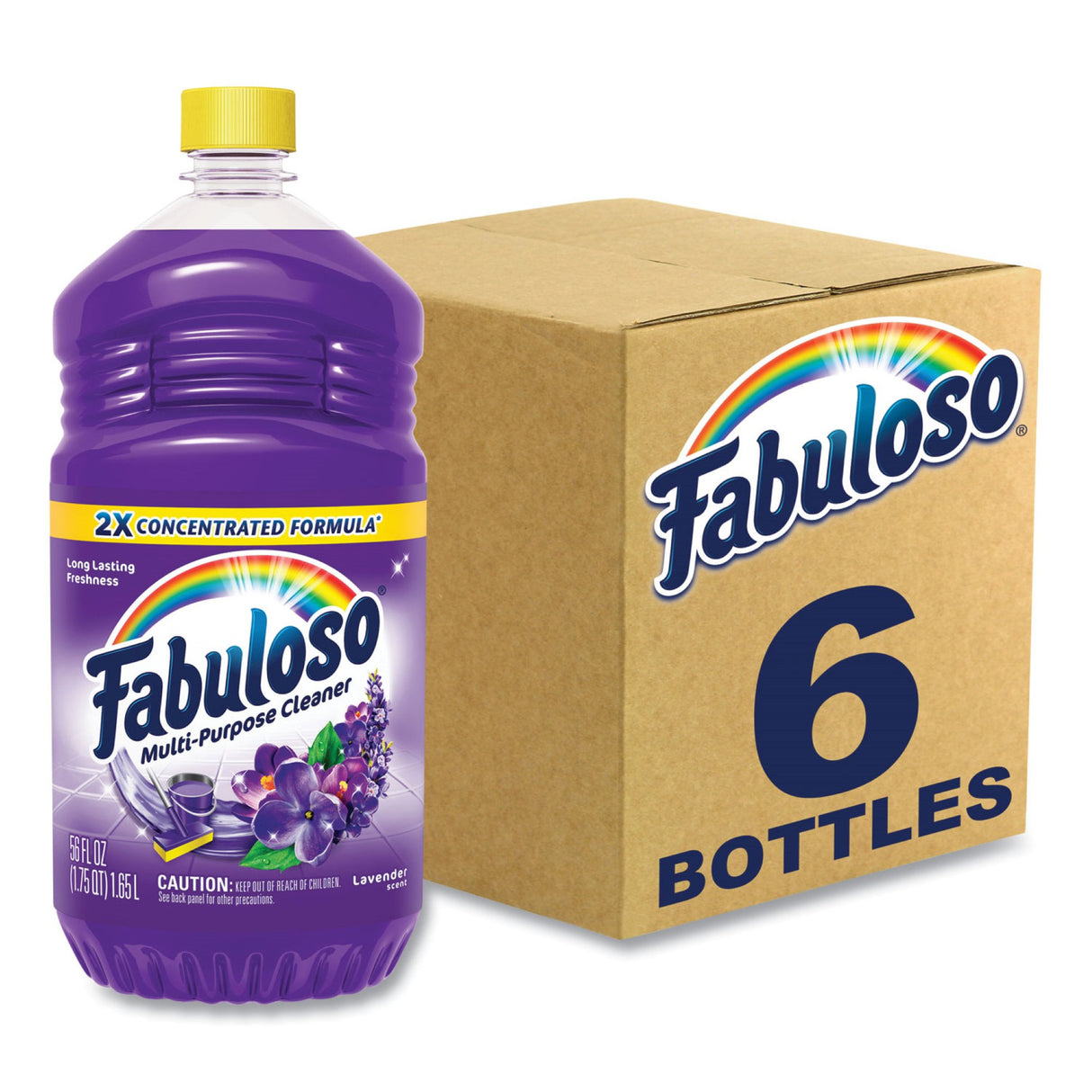 Surface Cleaner Fabuloso® Manual Pour Liquid 56 oz. Bottle Lavender Scent NonSterile - BeHope