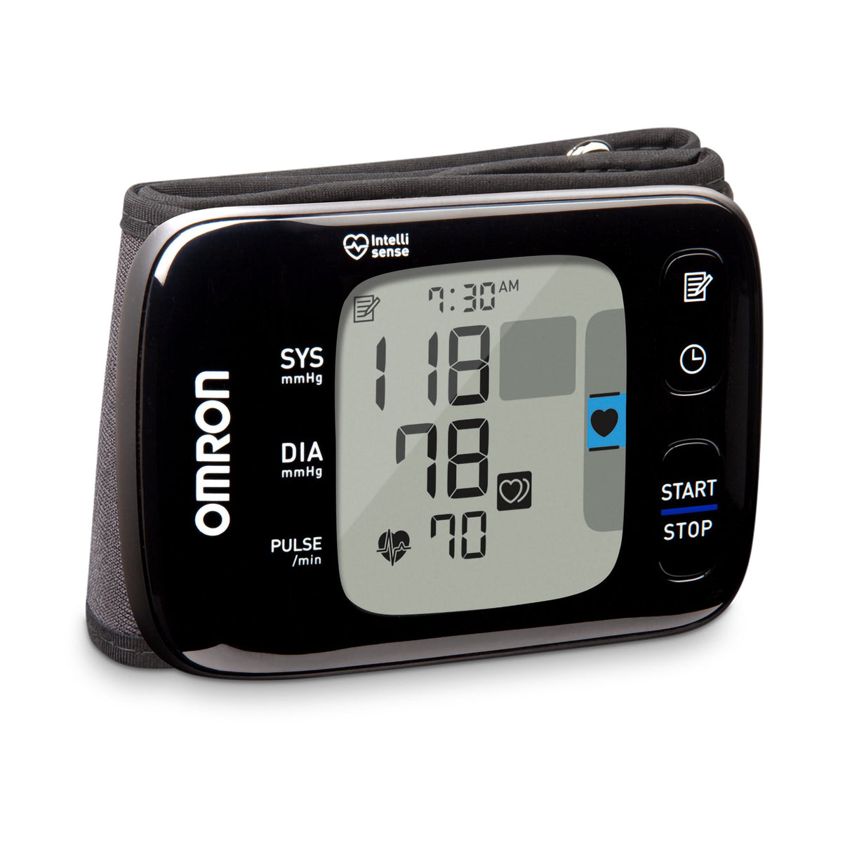 Home Automatic Digital Blood Pressure Monitor Omron®7 Series™ One Size Fits Most Cuff Cloth Fabric Cuff 12 - 20 cm Wrist - BeHope