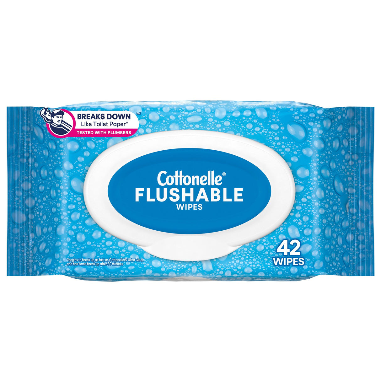 Flushable Personal Wipe Cottonelle® FreshCare® Soft Pack Scented 42 Count - BeHope