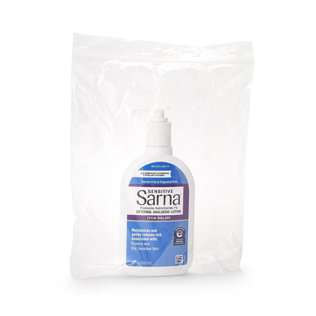 Anti-Itch Hand and Body Lotion Sarna® Sensitive 7.5 oz. Pump Bottle Unscented Lotion - BeHope