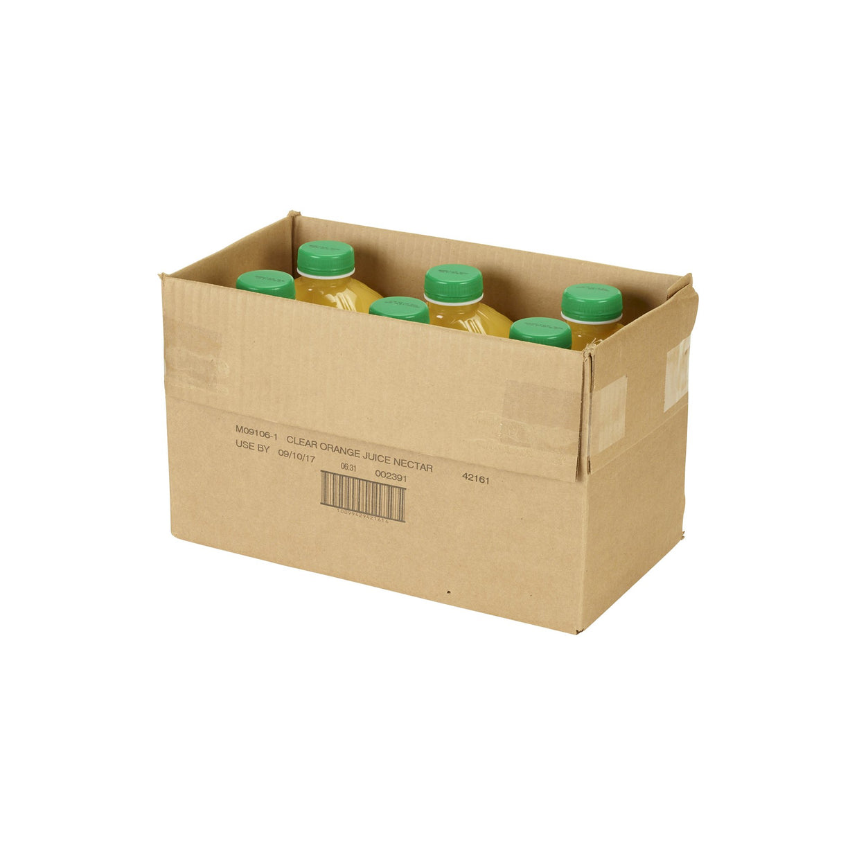 Thickened Beverage Thick & Easy® 46 oz. Bottle Orange Flavor Liquid IDDSI Level 2 Mildly Thick - BeHope